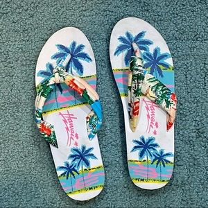 Hawaii Flip Flops - Sz 8